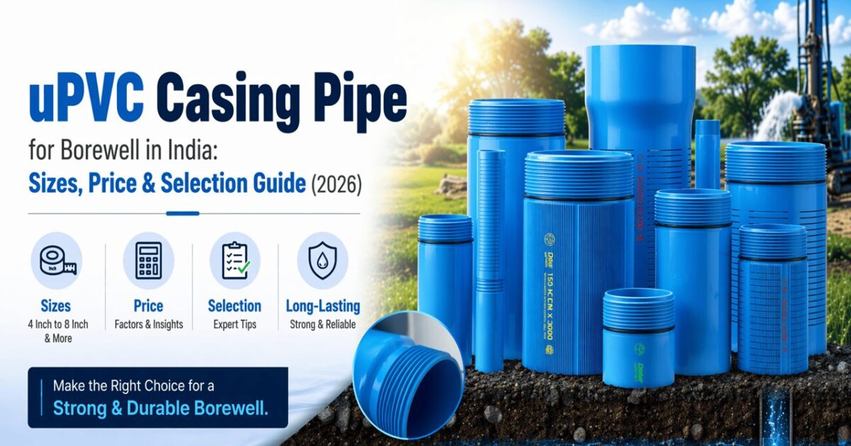 uPVC Casing Pipe Guide (India 2026)