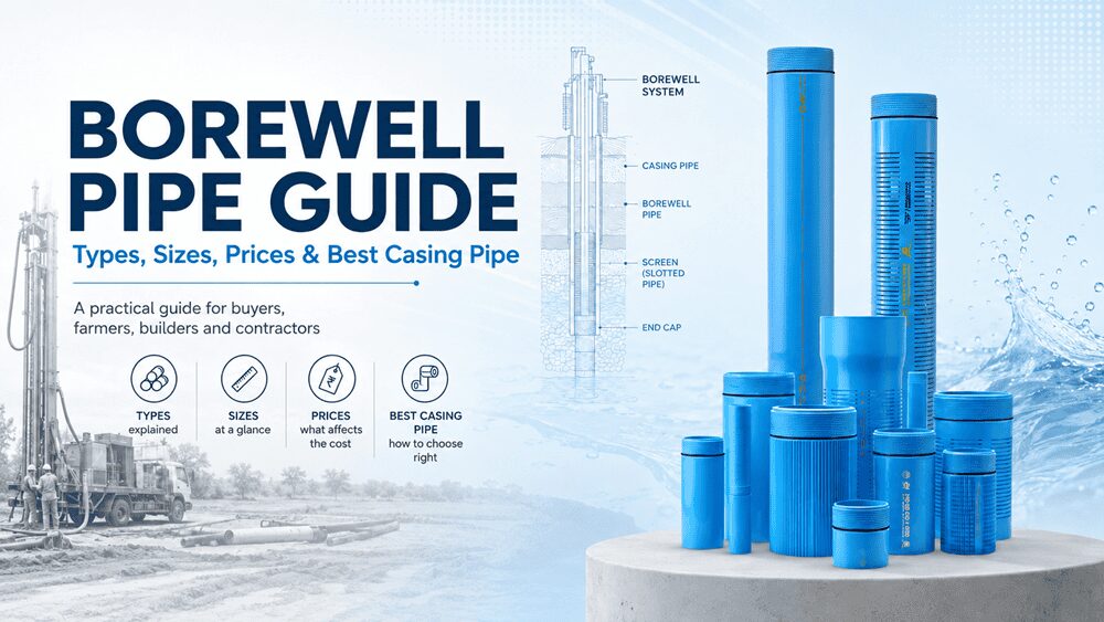 Borewell Pipe Guide